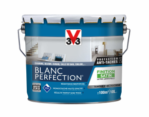 Peinture V33 Blanc satin 10L monocouche - FIN DE SERIE